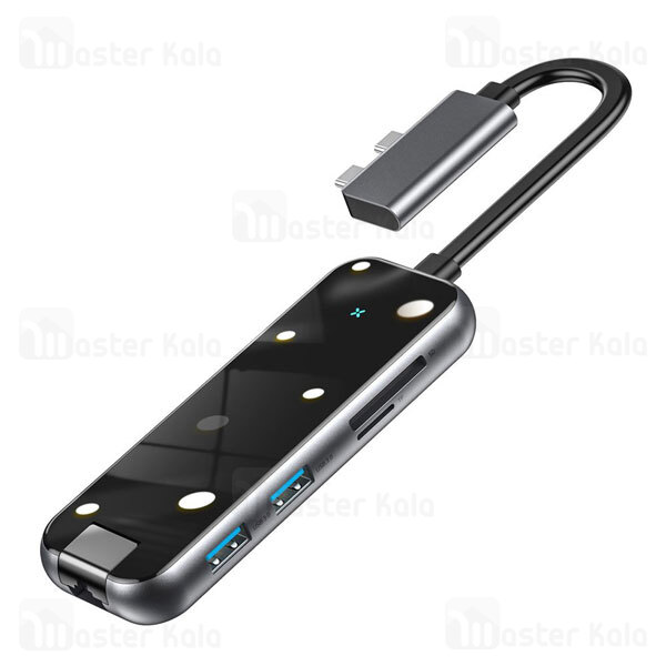 هاب Baseus Type C Multifunctional HUB Adapter CAHUB-FZ0G