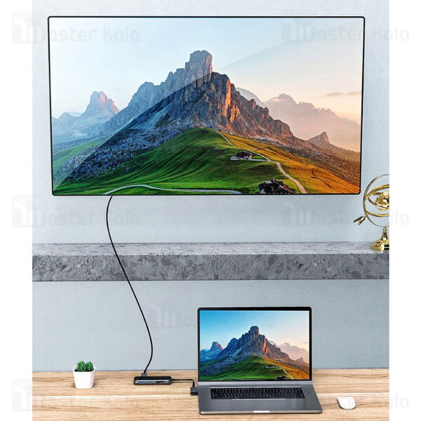 هاب Baseus Type C Multifunctional HUB Adapter CAHUB-FZ0G