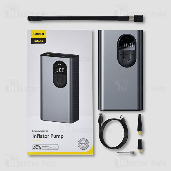 کمپرسور باد بیسوس Baseus Energy Source Inflator Pump Wireless Air Pump CRCQB02-0A توان 54 وات