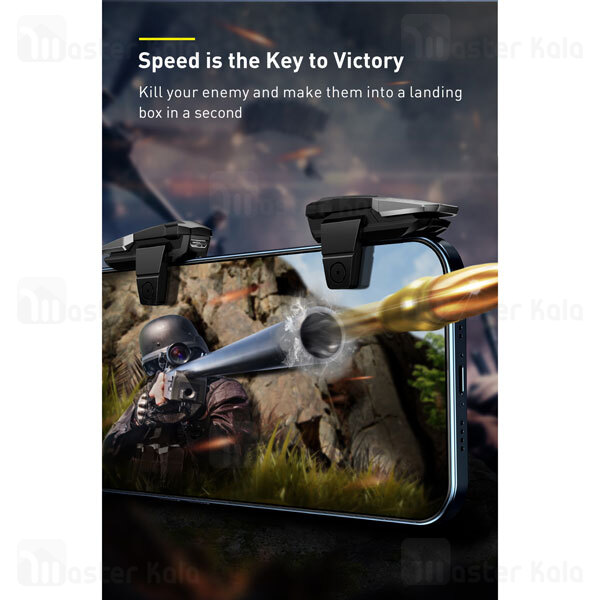 دسته بازی انگشتی PUBG بیسوس Baseus GAMO Mobile Game automatic combo Button GMGA09-01