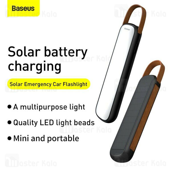 چراغ خورشیدی قابل حمل اضطراری خودرو بیسوس Baseus Solar Emergency Car Light CRYJD01-01