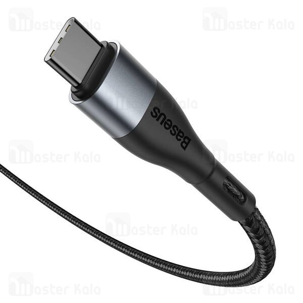 کابل مگنتی تایپ سی به تایپ سی بیسوس Baseus Zinc Magnetic CATXC-Q01 طول 1.5 متر توان 100 وات