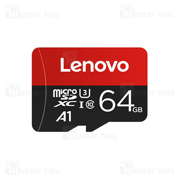 کارت حافظه میکرو اس دی 64 گیگابایت لنوو Lenovo microSDXC C10 U3 A1 64GB