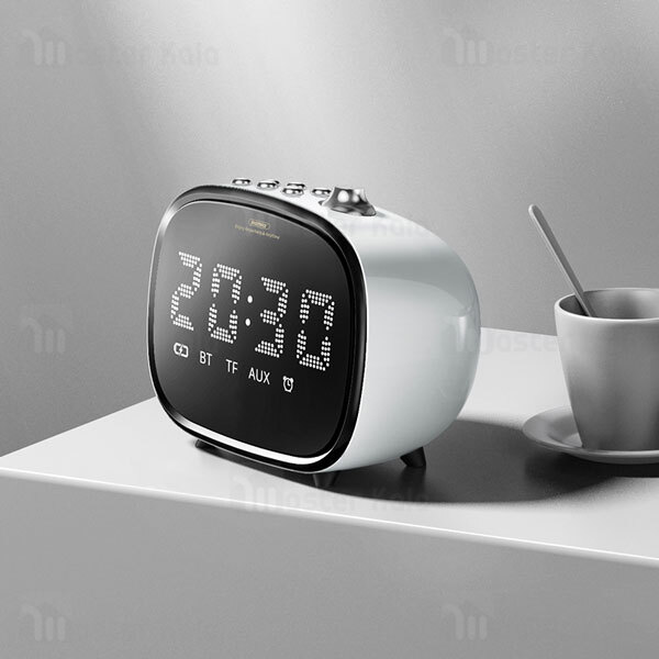 اسپیکر بلوتوث Remax RB-M52 2in1 Wireless Hifi Speaker and Alarm Clock توان 3 وات