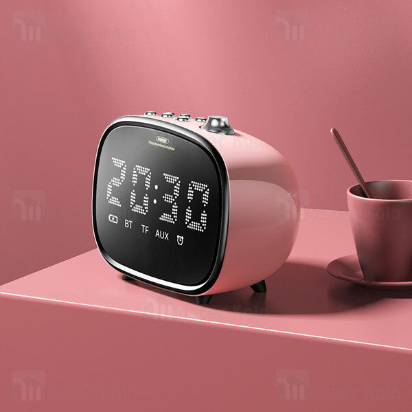 اسپیکر بلوتوث Remax RB-M52 2in1 Wireless Hifi Speaker and Alarm Clock