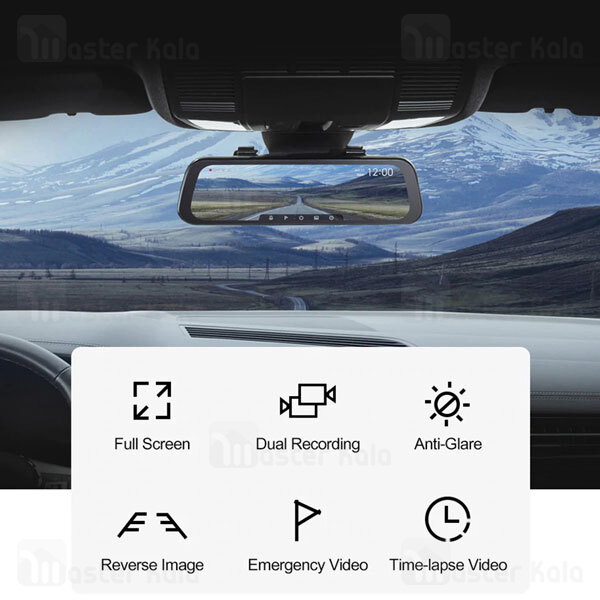 آینه هوشمند خودرو شیائومی Xiaomi 70mai Midrive Rearview Dash Cam D07 Wide