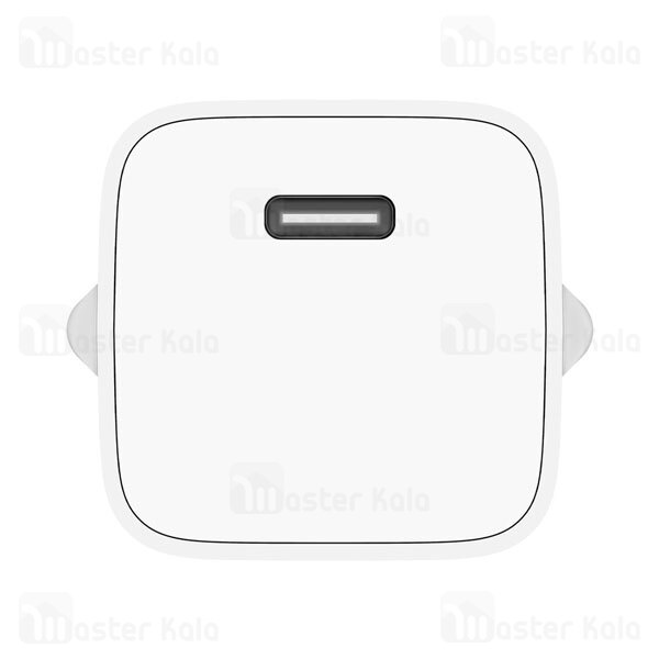 شارژر دیواری فست شارژ اصلی شیائومی Xiaomi Mi Fast Charger GaN Tech 65W AD65GEU EU همراه با کابل