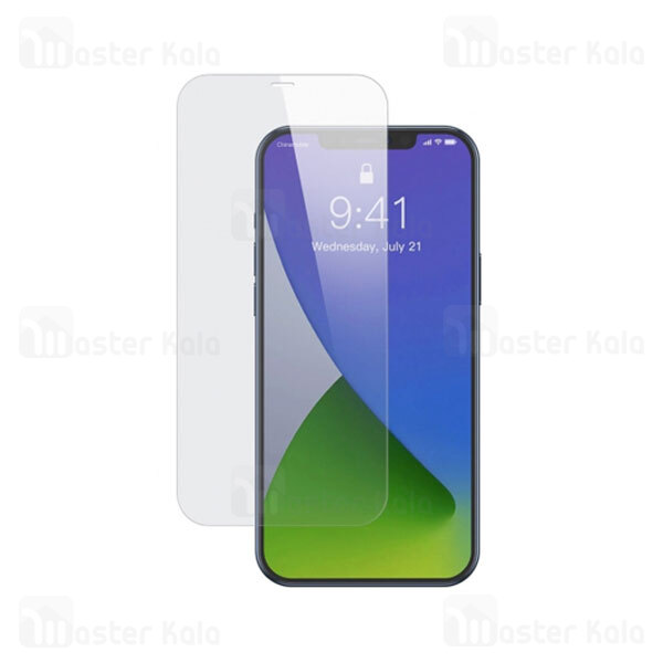 پک 2 تایی محافظ صفحه شیشه ای تمام صفحه بیسوس Baseus SGAPIPH54N-FM02 Apple iPhone 12 Mini Green Glass