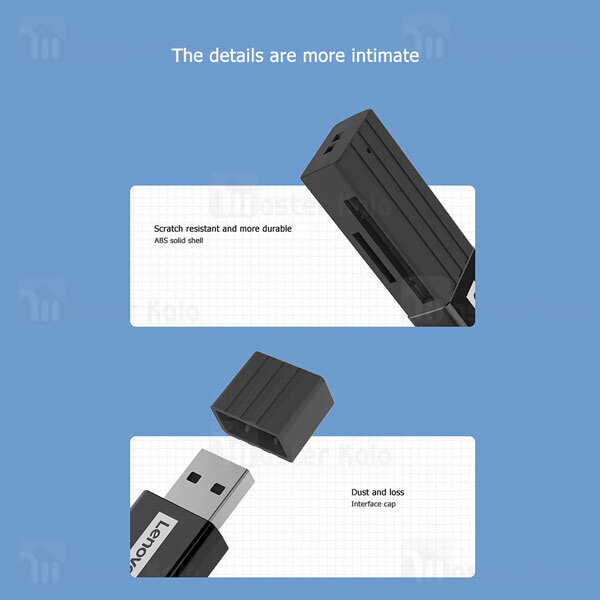 رم ریدر Lenovo D231 USB 3.0 TF and SD Card Reader