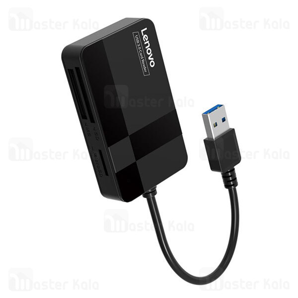 رم ریدر چندکاره لنوو Lenovo D302 USB 3.0 4 In 1 Multifunction Card Reader Single Reading