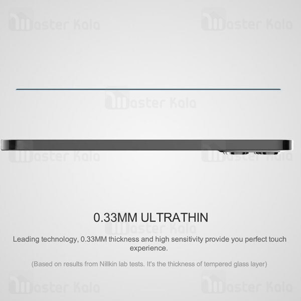 محافظ صفحه نمایش شیشه ای تمام صفحه تمام چسب آیفون Apple iPhone 12 / 12 Pro Nillkin CP+ Pro