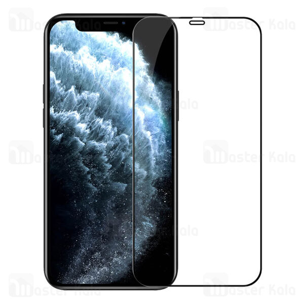 محافظ صفحه نمایش شیشه ای تمام صفحه تمام چسب آیفون Apple iPhone 12 Pro Max Nillkin CP+ Pro