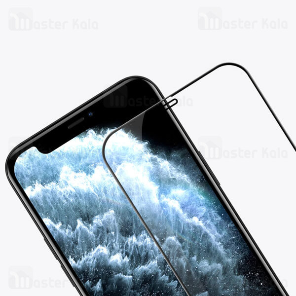 محافظ صفحه نمایش شیشه ای تمام صفحه تمام چسب آیفون Apple iPhone 12 Pro Max Nillkin CP+ Pro