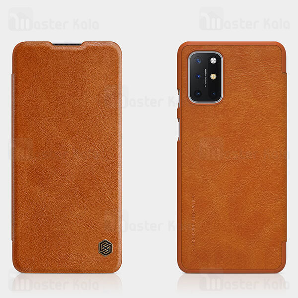 کیف چرمی OnePlus 8T / 8T Plus 5G Nillkin Qin Leather Case