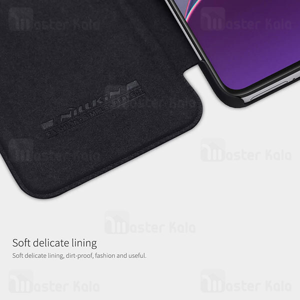 کیف چرمی OnePlus 8T / 8T Plus 5G Nillkin Qin Leather Case