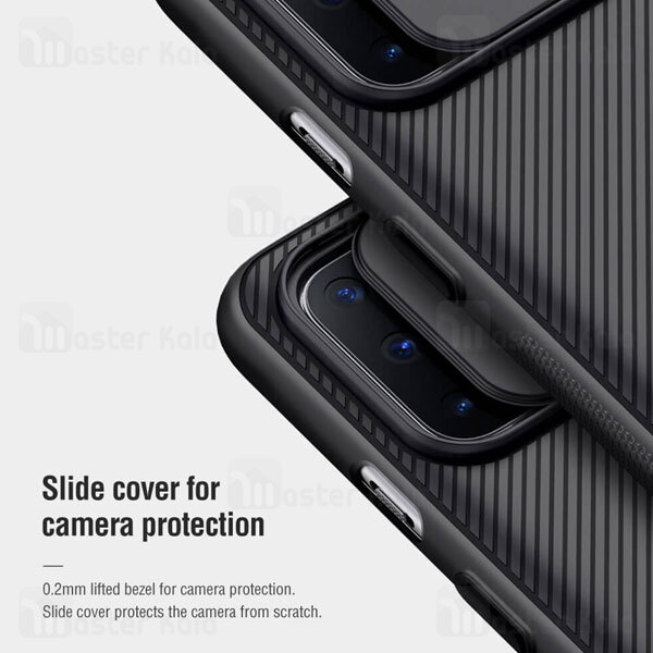 قاب محافظ نیلکین وان پلاس OnePlus 8T / 8T Plus 5G Nillkin CamShield Case دارای محافظ دوربین