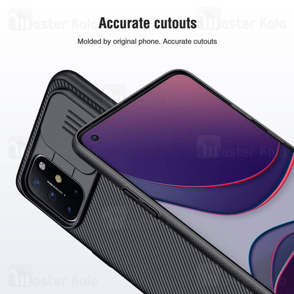قاب محافظ نیلکین وان پلاس OnePlus 8T / 8T Plus 5G Nillkin CamShield Case دارای محافظ دوربین
