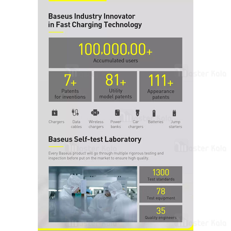 کابل شارژ تایپ سی Baseus Display Fast Charging Data Cable CATSK-01 1m 5A 40w
