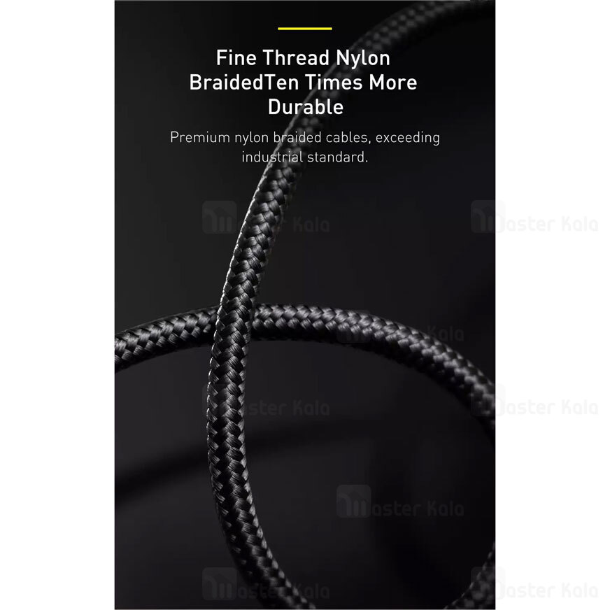 کابل شارژ تایپ سی Baseus Display Fast Charging Data Cable CATSK-01 1m 5A 40w