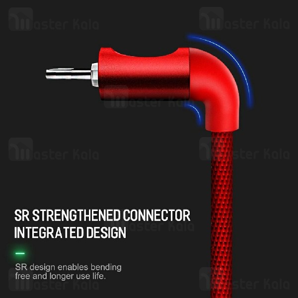کابل لایتنینگ راک Rock RCB0619 Cable توان 2.1 آمپر و دارای قطع کن خودکار