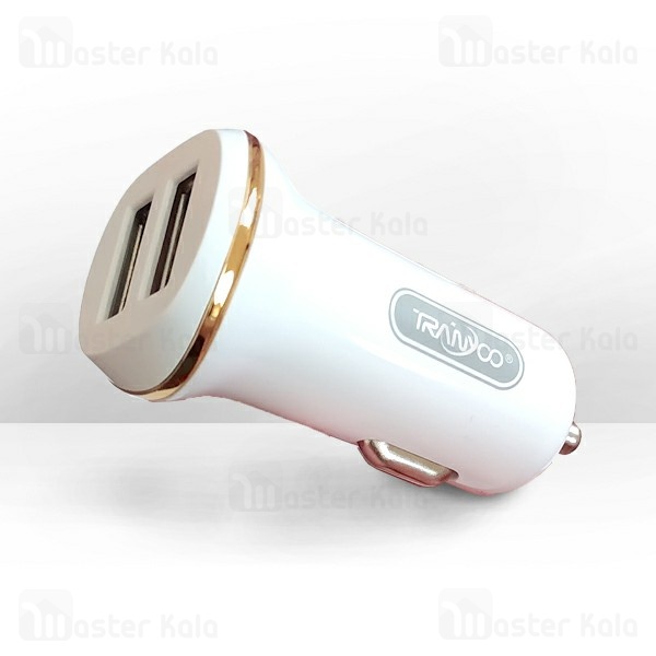 شارژر فندکی ترانیو Tranyoo C1 Car Charger توان 2.4 آمپر و دو پورت