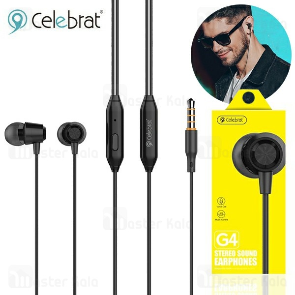 هندزفری سیمی وایسون YISON Celebrat G4 IN-EAR Wired Earphone