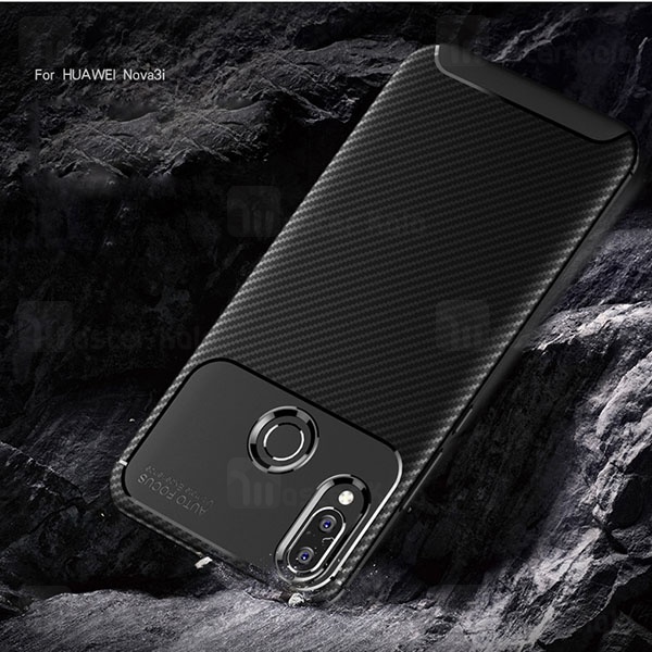 قاب فیبر کربنی Huawei Nova 3i / P Smart Plus AutoFocus Beetle Case