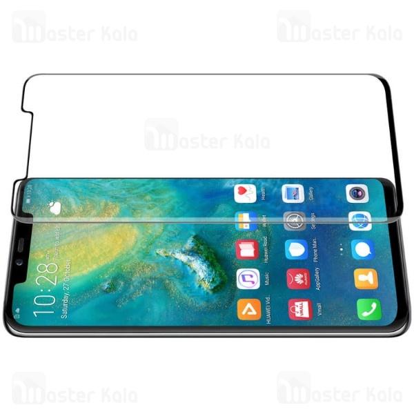 محافظ صفحه شیشه ای تمام صفحه تمام چسب نیلکین Huawei Mate 20 Pro / Porsche Design Nillkin 3D DS+ Max