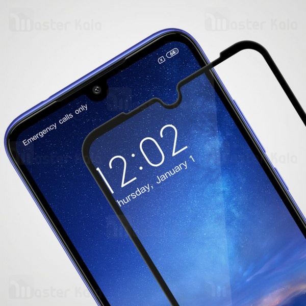 محافظ صفحه شیشه ای تمام صفحه تمام چسب نیلکین شیائومی Xiaomi Redmi 7 Nillkin CP+ Glass