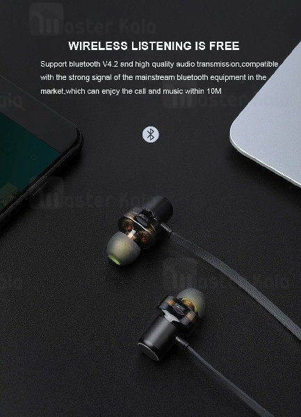 هندزفری بلوتوث اوی Awei X680BL Stereo Earphones گردنی و مگنتی