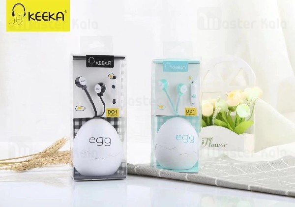 هندزفری فانتزی سیمی کیکا Keeka Do1 egg Music wired Handsfree