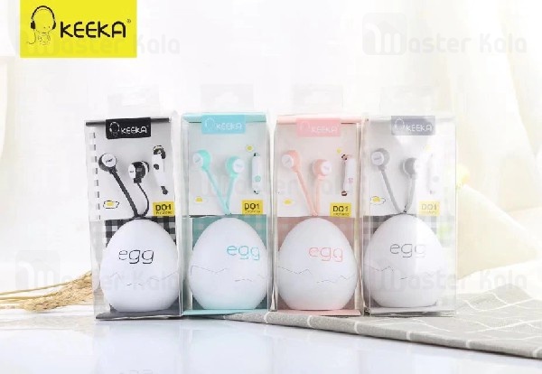 هندزفری فانتزی سیمی کیکا Keeka Do1 egg Music wired Handsfree