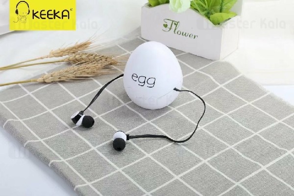 هندزفری فانتزی سیمی کیکا Keeka Do1 egg Music wired Handsfree