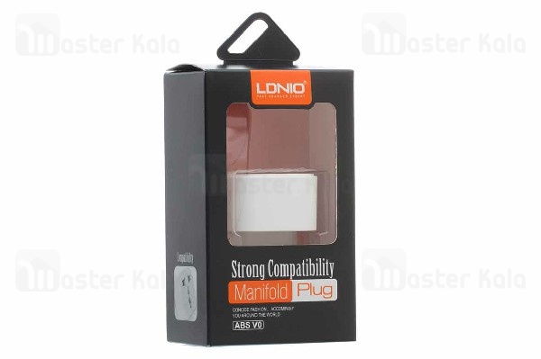 مبدل برق و محافظ الدینیو LDNIO Z1 AC Adapter Plug Converter