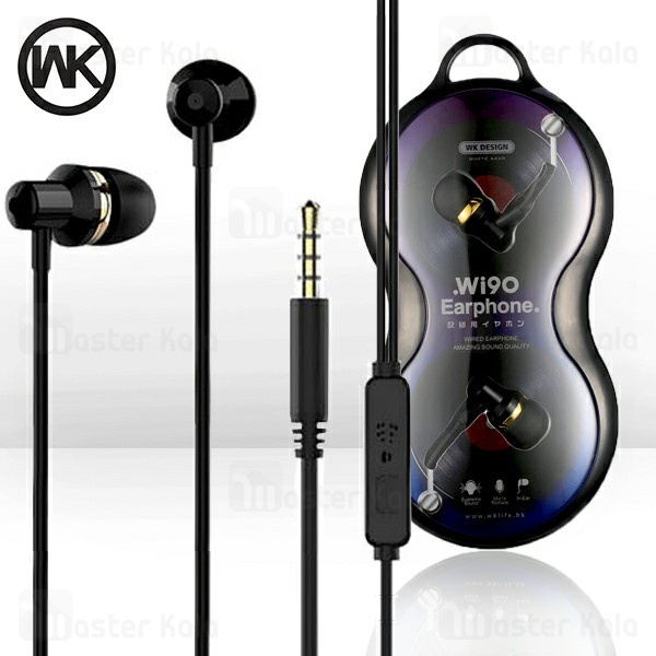 هندزفری سیمی دبلیو کی WK Wi90 wired Handsfree