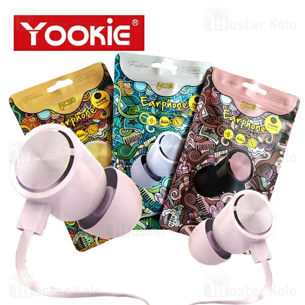 هندزفری سیمی یوکی Yookie YK810 Magnet Earphone طراحی مگنتی