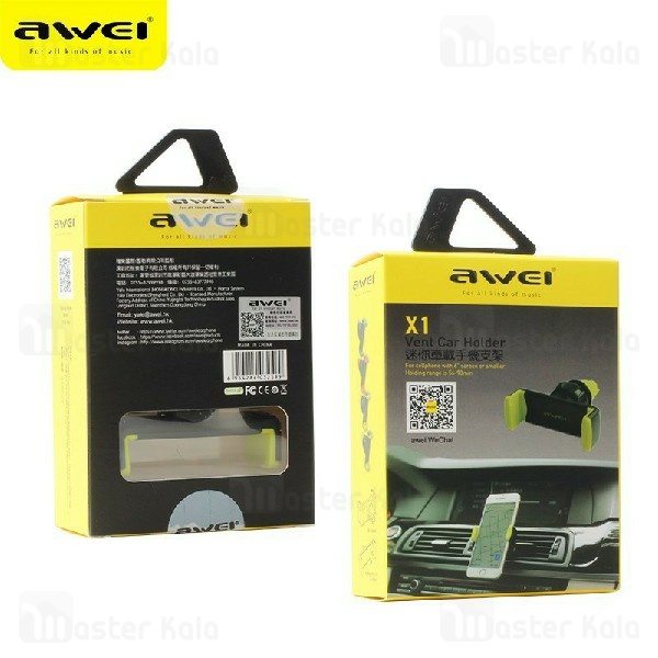 پایه نگهدارنده و هولدر موبایل اوی Awei X1 Vent Car Holder