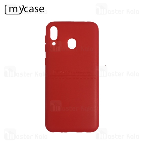 قاب محافظ ژله ای طرح چرم سامسونگ Samsung Galaxy M20 MyCase