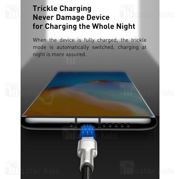 کابل تایپ سی Baseus Cafule Series Metal CATJK-A01 Type C Charging 1m 40W Data Cable