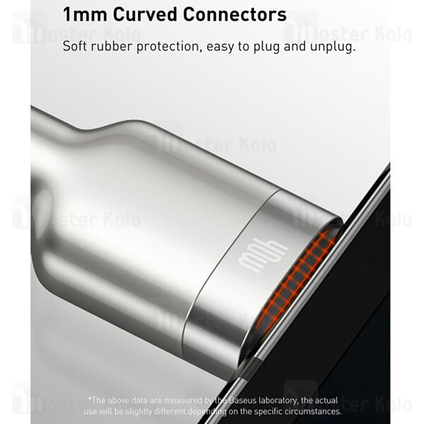 کابل تایپ سی Baseus Cafule Series Metal CATJK-A01 Type C Charging 1m 40W Data Cable