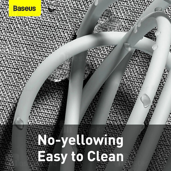 کابل میکرو یو اس بی Baseus Simple Wisdom Data Cable Kit Micro USB TZCAMZJ-02 2Pcs 1.5m 2.1A