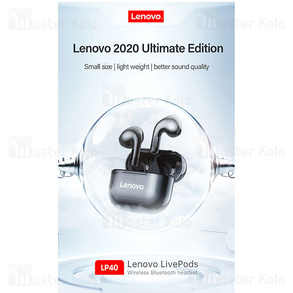 هندزفری بلوتوث دوگوش لنوو Lenovo LivePods LP40 Wireless Handsfree