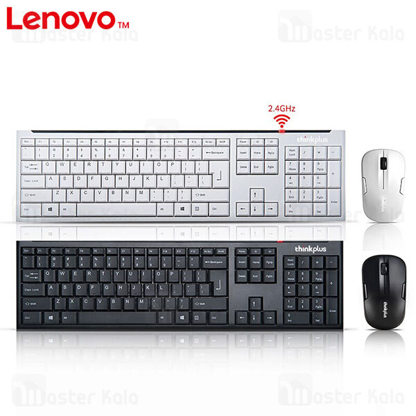 موس و کیبورد وایرلس لنوو Lenovo Think EC200 Think Plus Wireless Mouse and Keyboard Set