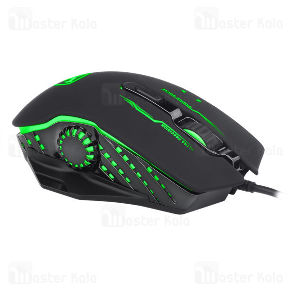 موس سیمی گیمینگ T-Dagger Recruit T-TGM103 Gaming Mouse دارای 6 کلید