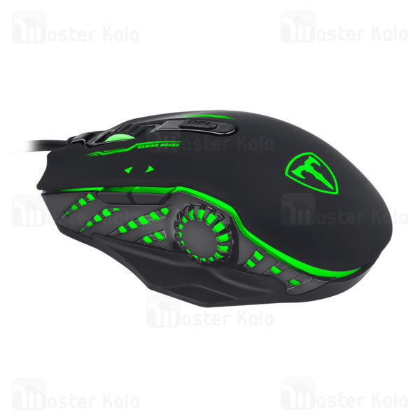 موس سیمی گیمینگ T-Dagger Recruit T-TGM103 Gaming Mouse دارای 6 کلید