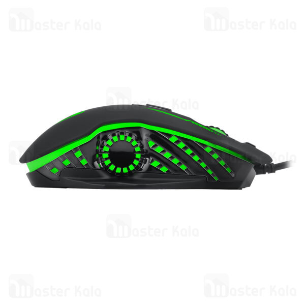 موس سیمی گیمینگ T-Dagger Recruit T-TGM103 Gaming Mouse دارای 6 کلید