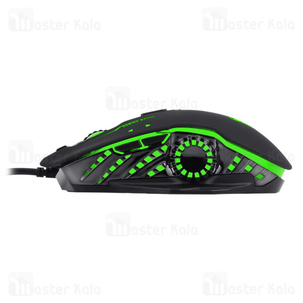 موس سیمی گیمینگ T-Dagger Recruit T-TGM103 Gaming Mouse دارای 6 کلید