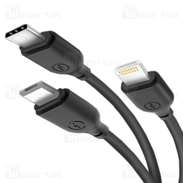 کابل سه سر XO NB103 3 in 1 Charging Cable 2.1A