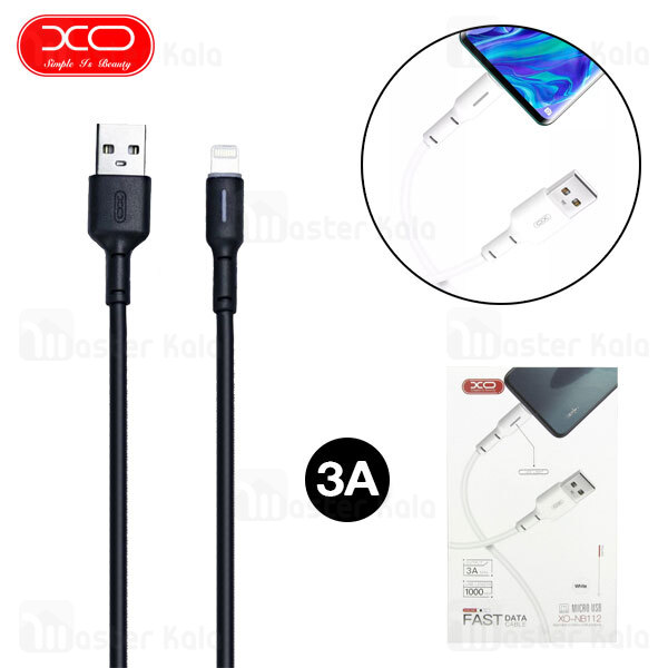 کابل لایتنینگ XO NB112 Lightning Fast Data Cable 1m 3A