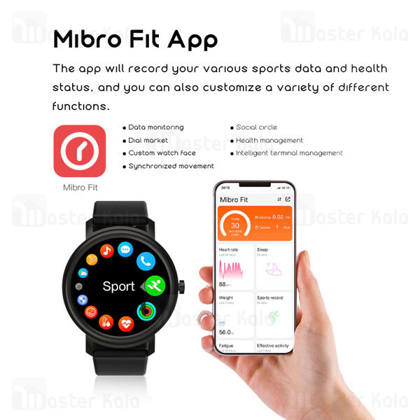 ساعت هوشمند شیائومی Xiaomi Mibro Air Smart Watch XPAW001 نسخه گلوبال